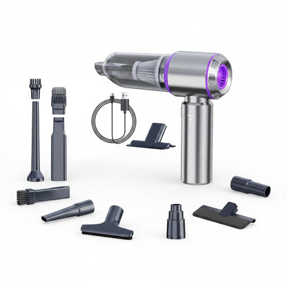Aspirateur Portable 4-en-1 – Puissant, Compact & Polyvalent