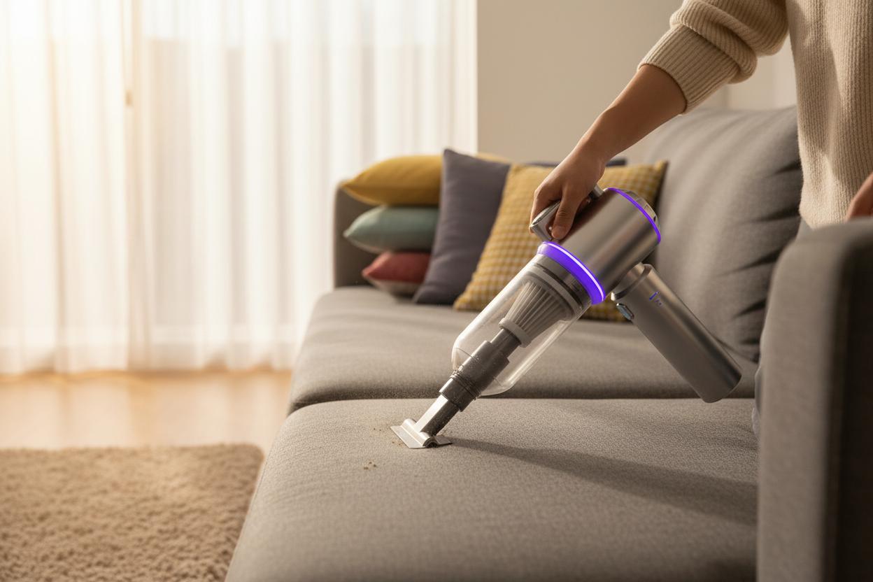 Aspirateur Portable 4-en-1 – Puissant, Compact & Polyvalent